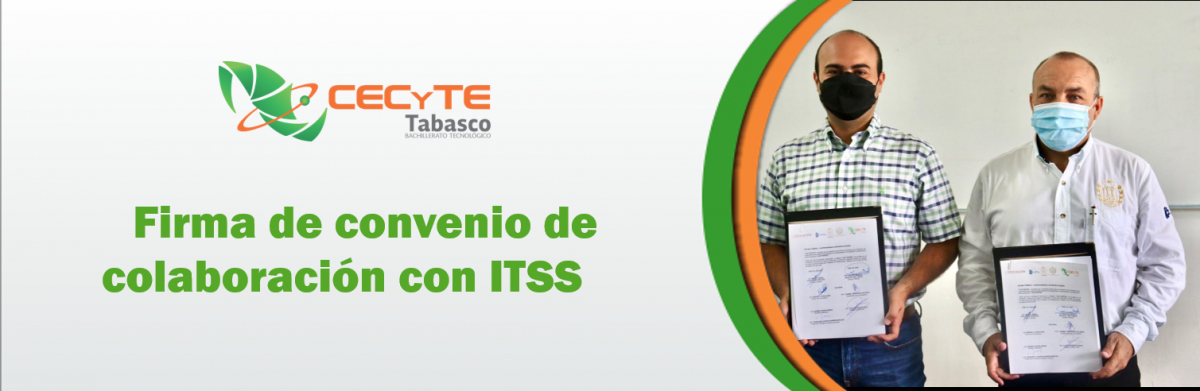 CECyTE Tabasco e ITSS delinean acciones en favor de los estudiantes
            