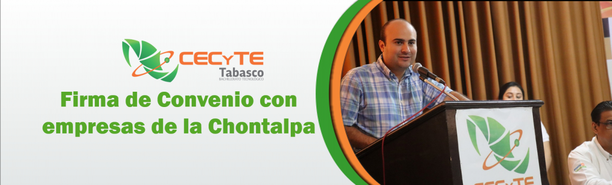 CECyTE Tabasco y empresas de la Chontalpa refrendan compromiso con los estudiantes      
