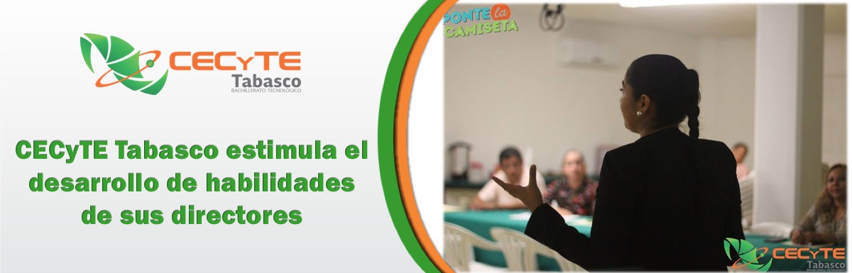 CECyTE Tabasco estimula el desarrollo de habilidades de sus directores